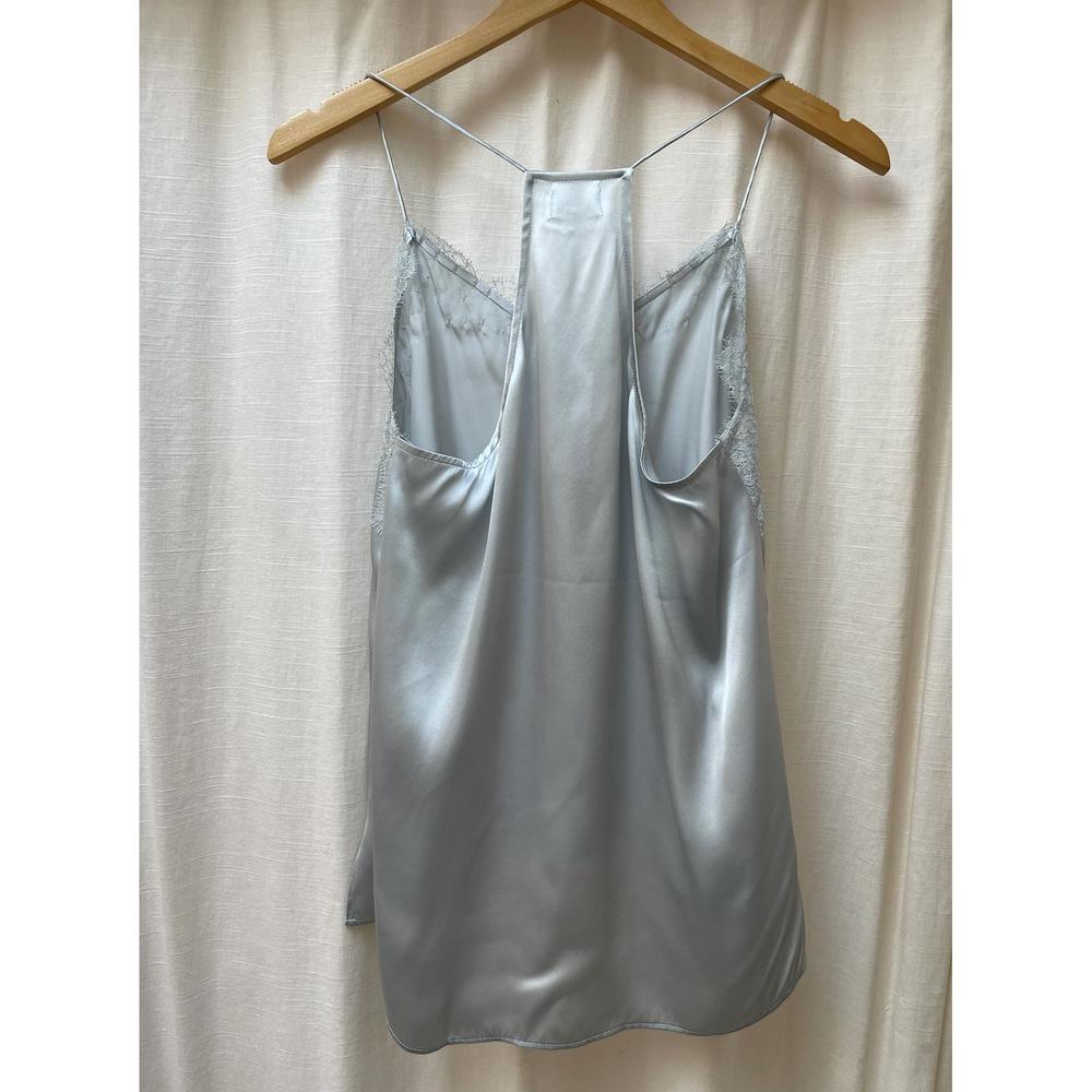 NEW CAMI NYC racer charmeuse cami in glacier - Picture 3 of 3